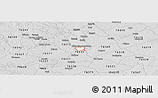 Silver Style Panoramic Map of ZIP code 76554