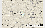 Shaded Relief Map of ZIP code 76559