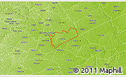 Physical 3D Map of ZIP code 76569