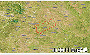 Satellite 3D Map of ZIP code 76569