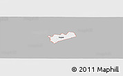Gray Panoramic Map of ZIP code 76569, single color outside