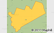 Savanna Style Simple Map of ZIP code 76569