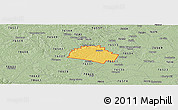 Savanna Style Panoramic Map of ZIP code 76571