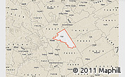 Classic Style Map of ZIP code 76579