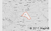 Silver Style Map of ZIP code 76579