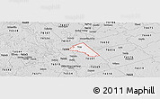 Silver Style Panoramic Map of ZIP code 76579