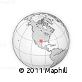 Outline Map of ZIP Code 76825