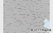 Gray Map of ZIP code 77006