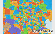 Political Map of ZIP code 77006