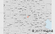 Silver Style Map of ZIP code 77006