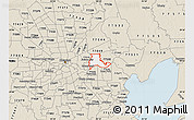 Classic Style Map of ZIP code 77015