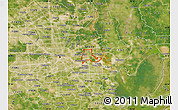 Satellite Map of ZIP code 77015