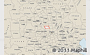 Classic Style Map of ZIP code 77018