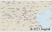 Classic Style 3D Map of ZIP code 77034
