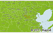 Physical 3D Map of ZIP code 77034