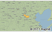 Savanna Style 3D Map of ZIP code 77034