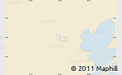 Classic Style Map of ZIP code 77034, single color outside