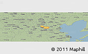 Savanna Style Panoramic Map of ZIP code 77034