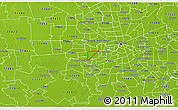 Physical 3D Map of ZIP code 77036
