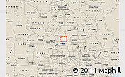 Classic Style Map of ZIP code 77038