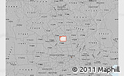 Gray Map of ZIP code 77038