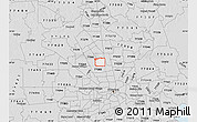 Silver Style Map of ZIP code 77038