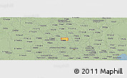 Savanna Style Panoramic Map of ZIP code 77038