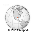 Outline Map of ZIP Code 77040