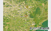 Satellite Map of ZIP code 77058