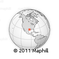Outline Map of ZIP Code 77058