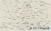 Shaded Relief 3D Map of ZIP code 77066