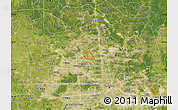Satellite Map of ZIP code 77066