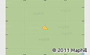 Savanna Style Map of ZIP code 77066, single color outside