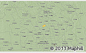 Savanna Style 3D Map of ZIP code 77068