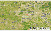 Satellite 3D Map of ZIP code 77072