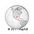 Outline Map of ZIP Code 77076