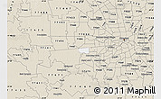 Classic Style Map of ZIP code 77083
