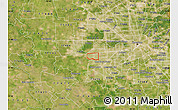 Satellite Map of ZIP code 77083