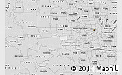 Silver Style Map of ZIP code 77083