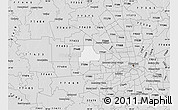 Silver Style Map of ZIP code 77084