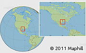 Savanna Style Location Map of ZIP code 77086, within the entire country