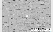 Gray Map of ZIP code 77086