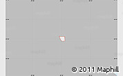 Gray Map of ZIP code 77086, single color outside