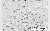 Silver Style Map of ZIP code 77086