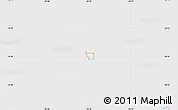 Silver Style Map of ZIP code 77086, single color outside