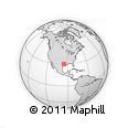 Outline Map of ZIP Code 77086