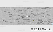 Gray Panoramic Map of ZIP code 77086