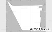 Gray Simple Map of ZIP code 77086