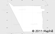 Silver Style Simple Map of ZIP code 77086