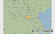 Savanna Style Map of ZIP code 77089
